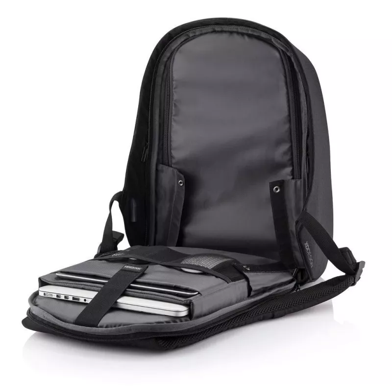 Backpack XDDESIGN Bobby Hero XL — 21.5 L, fits 17 inch laptop, tablet compartment, organizational panel, black