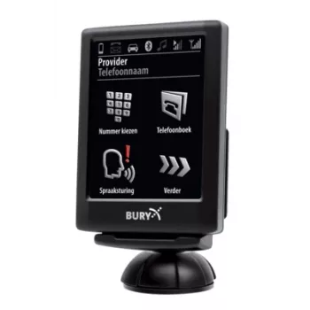 Mounting bracket for Bluetooth hands-free system thb bury 0-07-25-0006-0