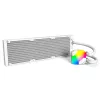 360mm Radiator Montech HyperFlow ARGB 360 White — 360mm liquid cooling radiator for PC