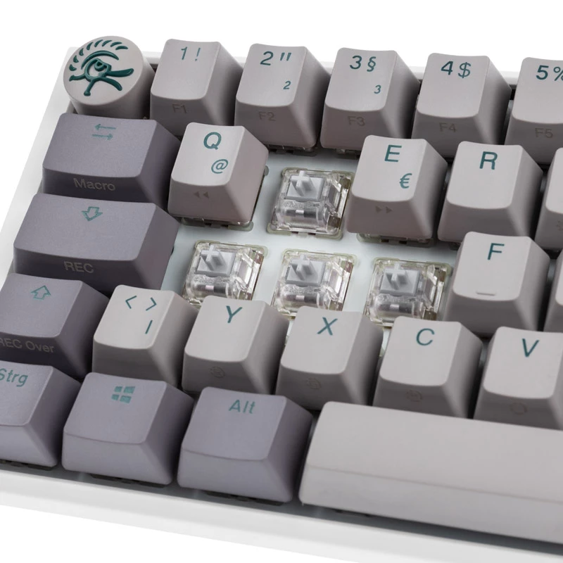 Ducky One 3 SF keyboard Gaming USB QWERTZ German Grey