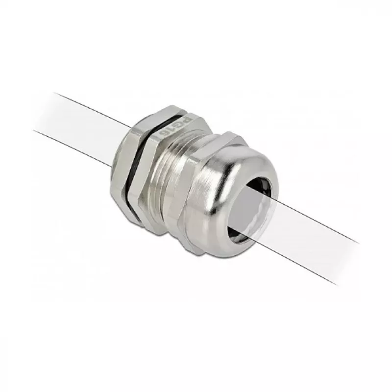 Cable Gland DeLOCK 60283 Silver Brass