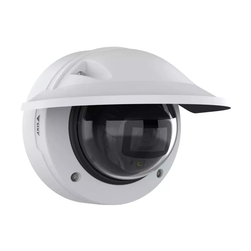 IP security camera Axis P3278-LVE — Dome, 3840×2160, Indoor & outdoor, Ceiling/wall mount, 1/1.8 inch CMOS, 0.03 lx, 103° H