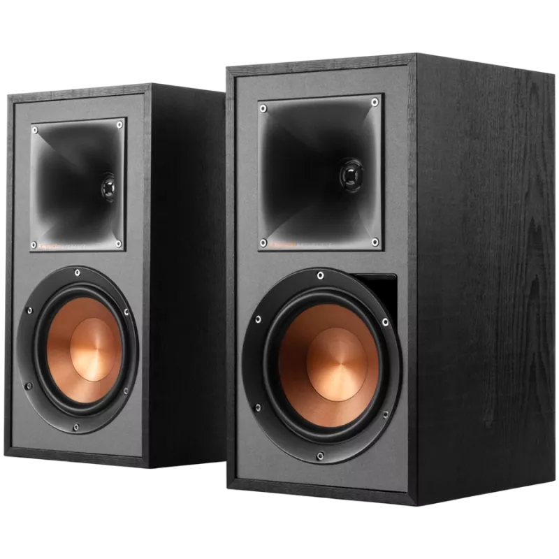 Active bookshelf loudspeaker KLIPSCH R-51PM — Wired & Wireless, 120 W, Black/Copper