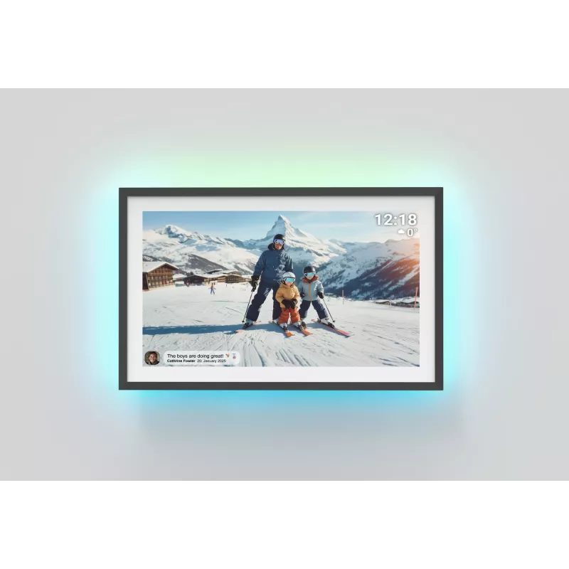 Digital Photo Frame Denver PFF-1081 10.1 inch Touchscreen Wi-Fi Black
