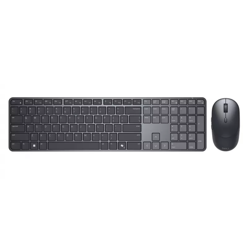 DELL Pro 7 Slim KM726 keyboard Mouse included Home/Office RF Wireless + Bluetooth QWERTY US International Black