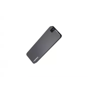 SSD enclosure NATEC Rhino M.2 NVMe Black 2 TB USB Type-C, M.2 NVMe, USB 3.1 Gen 2, supports 30 mm