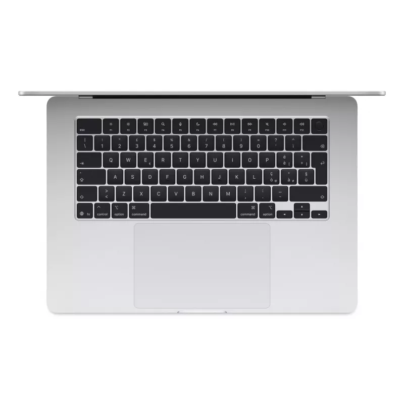 Apple MacBook Air Apple M M4 Laptop 38.9 cm (15.3) 16 GB 512 GB SSD Wi-Fi 6E (802.11ax) macOS Sequoia Silver