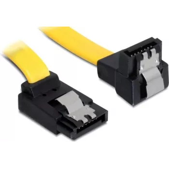 SATA Cable Male/Male DeLOCK 82819 0.2m Yellow