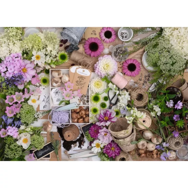 Jigsaw puzzle Ravensburger Magnificent Flower Love — 1000 pieces, adult/teen standard size