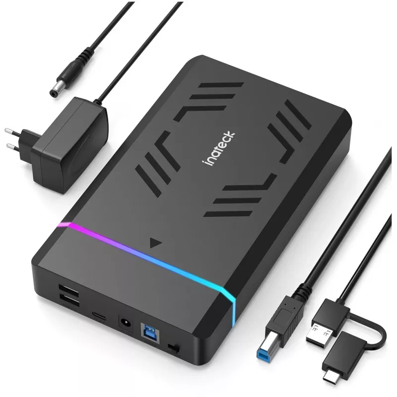 Inateck FE3003_BLACK Solid-state Drive Black