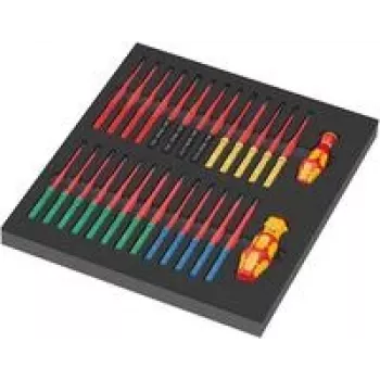 Wera 9751 VDE Screwdriver-Set 28-piece PH, PZ, TORX, Hex, Slotted (05150151001)