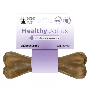 Dog chew treat PAKA ZWIERZAKA Pepe Vet functional bone for healthy joints 70 g, beef, grain‑free