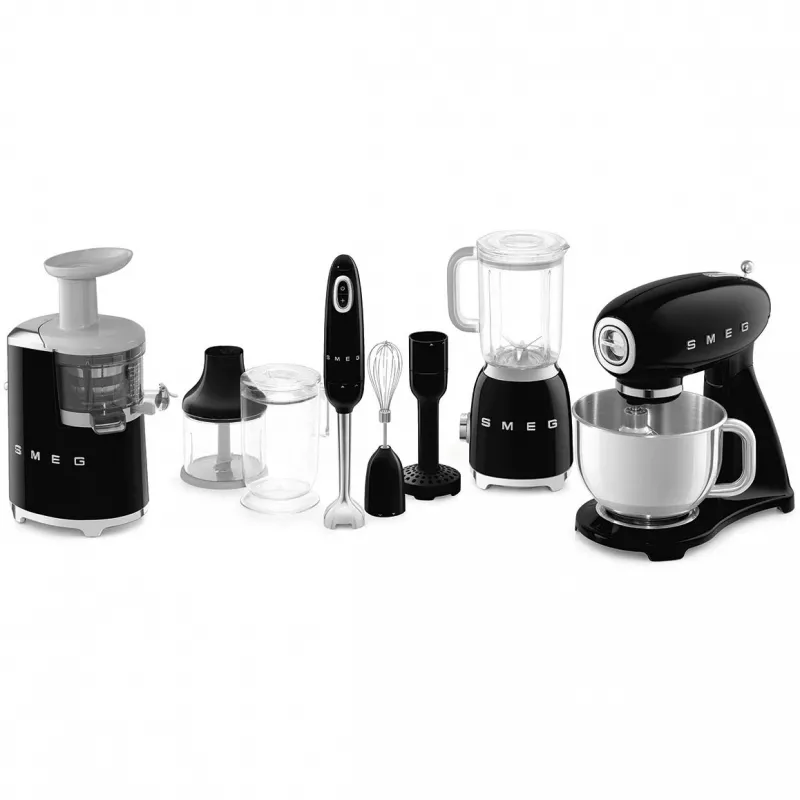 Smeg SMF03BLEU Mixer Standmixer Black 800 W (SMF03BLEU)