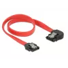 SATA cable DeLOCK 83963 0.3 m SATA 7-pin Black Red