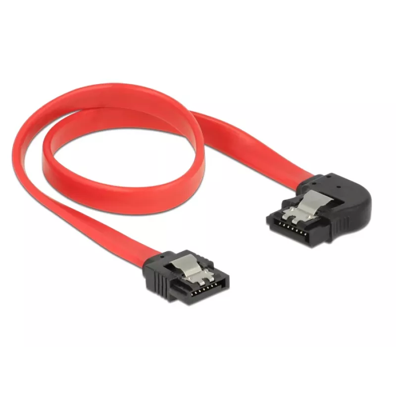 SATA cable DeLOCK 83963 0.3 m SATA 7-pin Black Red