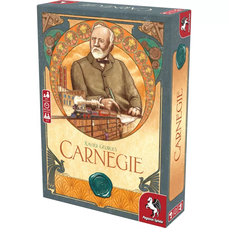 Pegasus Spiele Carnegie board game economy