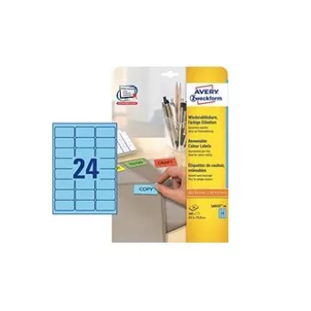Self-adhesive label Avery L6032-20