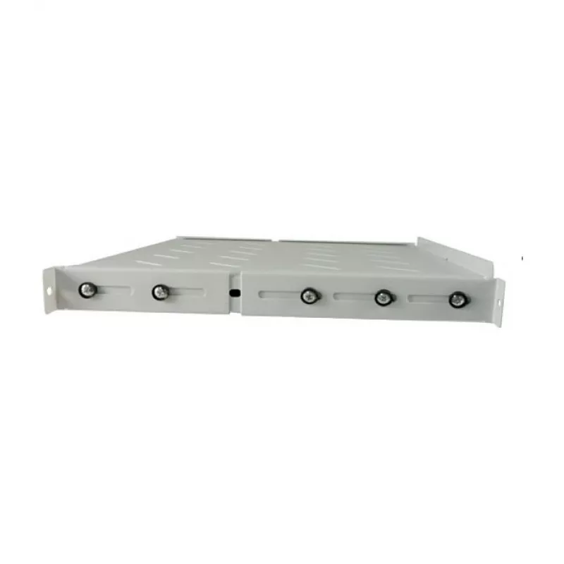 Rack shelf ALLNET ALL-S0002101, 19 inch (48.3 cm), 450 mm width, 550 mm depth, silver