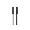 Wentronic goobay - USB Cable - USB-C (M) to USB-C (M) - USB2.0 3 A - 0,5m - Black (66316)