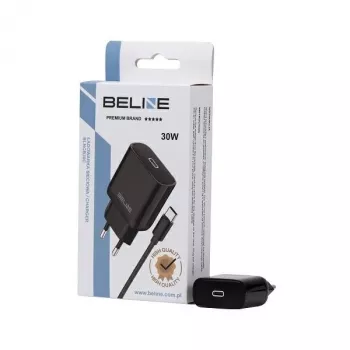 Charger Beline Beli02176 30W USB-C with USB-C cable, black