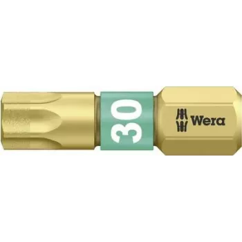 Torx bit Wera 867/1 BDC TX30x25, diamond-coated tool steel, length 25 mm