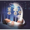 3in1 music projec tor carousel beige