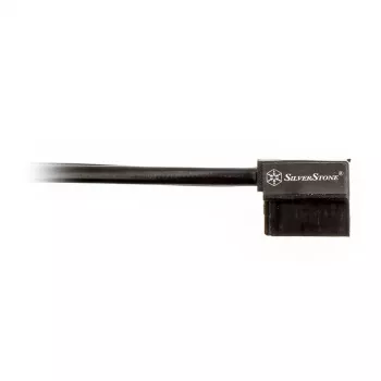 SilverStone SST-CP11B Super Low Profile SATA-Cable - 50 cm, black