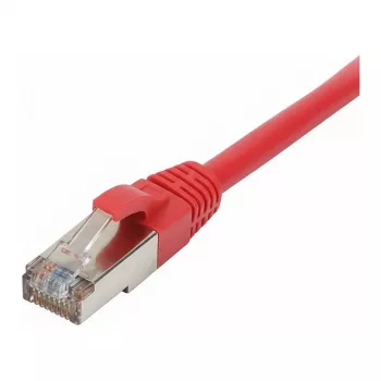 Synergy21 Patch Cable RJ45, CAT8.1 2000Mhz, 5m, Red, S-STP(S/FTP), TPE/LSZH(SuperFlex), AWG26,