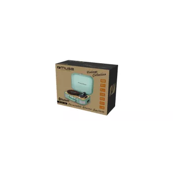 Muse Vintage Collection MT-201 WG Digital Player Pladespiller Digital optager Bluetooth-Audio Receiver 10Watt