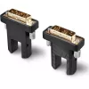 Lindy 10m Fibre Optic Hybrid Micro-HDMI 18G Cable with Detachable HDMI and DVI Connectors