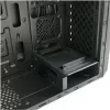 LC Power Classic 7040B - MDT - ATX - no power supply - Black, brushed aluminium / Black - USB/Audio