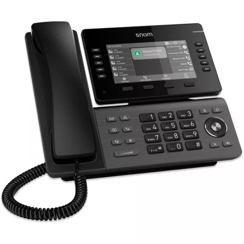 Snom D815W IP phone Black TFT Wi-Fi