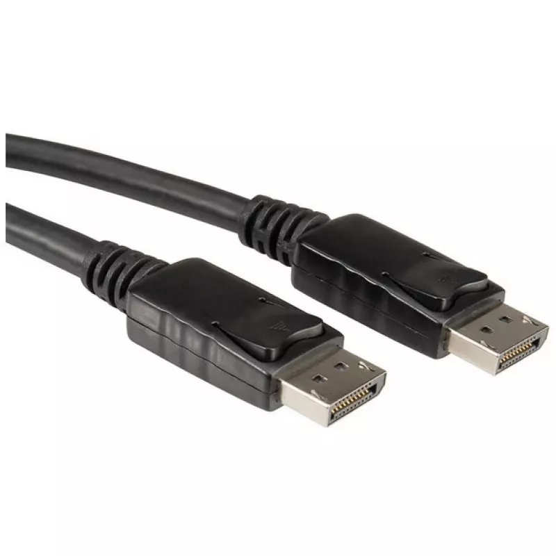 ROLINE - DisplayPort-Cable - DisplayPort (M) to DisplayPort (M) - 2 m - Black (11.04.5762)