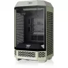 The Tower 250 , Tower-Enclosure Light Green, Tempered Glass