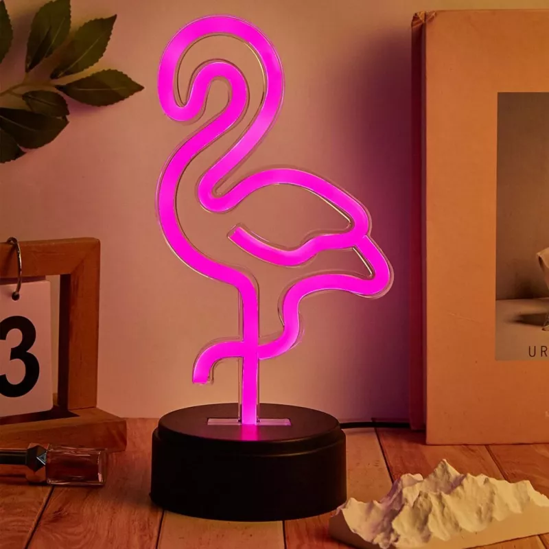 Table/Decorative LED lamp MANTA SNL79PK pink flamingo - LED decorative light