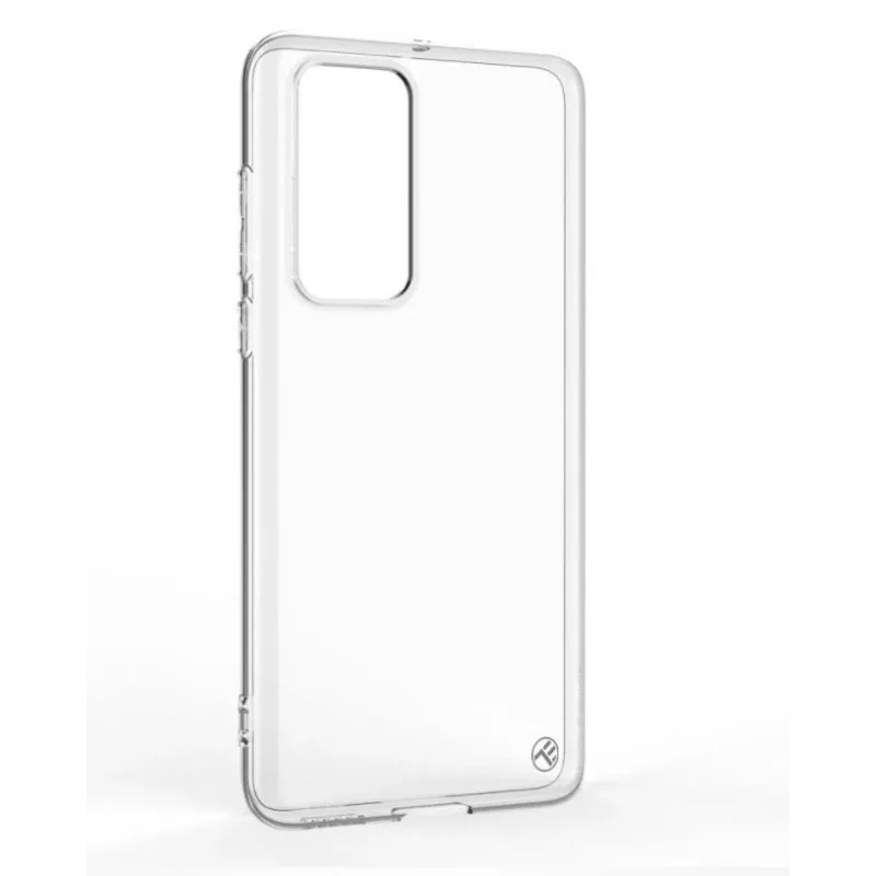 Protective Silicone Cover Tellur for Huawei P40, Transparent