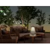 Rechargeable lantern Beper P207ILI102 in Corten finish, portable battery-powered lamp