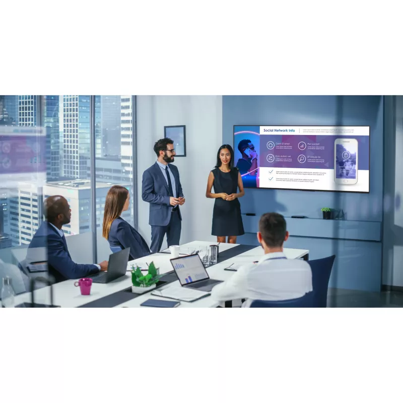 Avocor AVE-9200 - 234 cm (92 inch) diagonal class E92 Series LCD display with LED backlighting