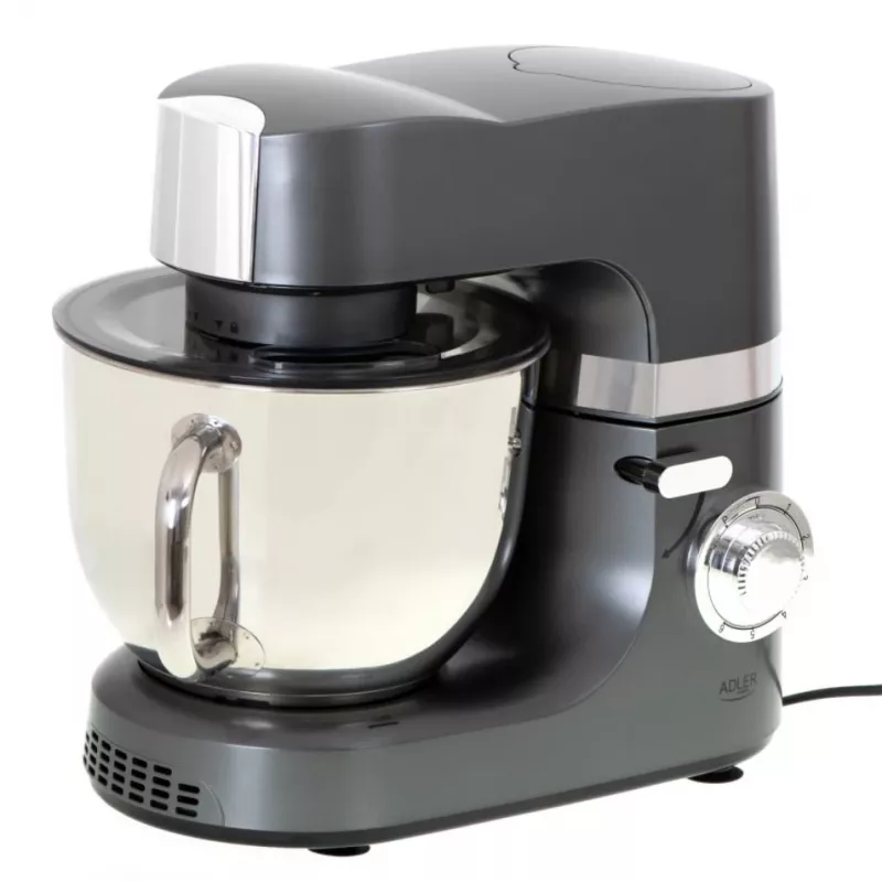 Food processor Adler AD 4221 — 7 L stainless steel bowl, 1200 W, 6 speeds, planetary rotation