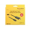 Delock Cable USB Type-C Plug > Displayport Plug (DP Alt Mode) 4K 60 Hz 3m black