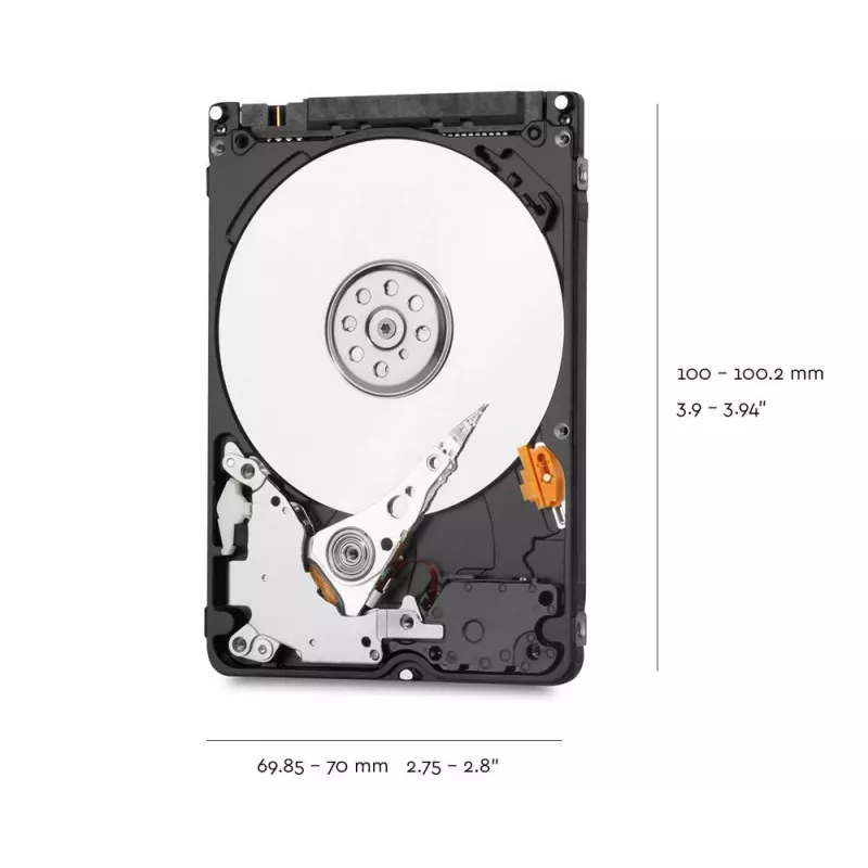 HDD Western Digital 2 TB 2.5 inch Serial ATA III WD20SPZX