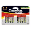 Alkaline batteries CAMELION AA LR6 Plus — pack of 8, AA (LR6)