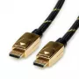 DisplayPort cable ROLINE 11.04.5922 3 m Black Gold