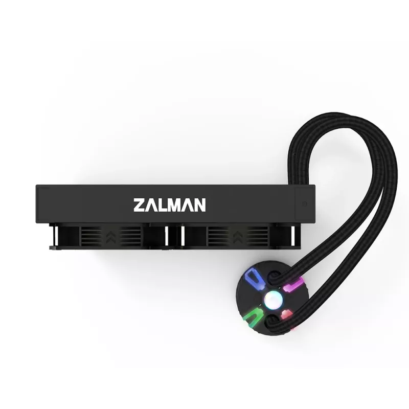 Zalman Reserator5 Z24 ARGB Black CPU Liquid Cooler 240mm Radiator 2 x 120 mm Fan