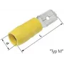Lapp L-RC 63 M - L-RC 63 M - Yellow - Male - straight - Brass - polyamide - Brass (63103040)