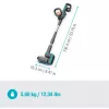 battery multi-cleaner AquaBrush Universal 18V P4A, hard-floor cleaner Grey/turquoise, Li-Ion Battery 2,5Ah P4A, POWER FOR ALL ALLIANCE