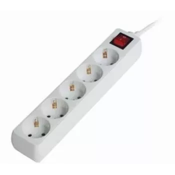 Surge Protector Gembird SPG4-C-6 5 AC outlets White