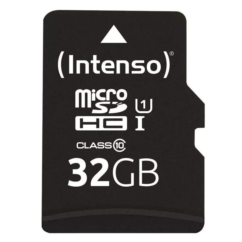 Flash Memory Intenso 32GB microSDHC UHS-I Class 10