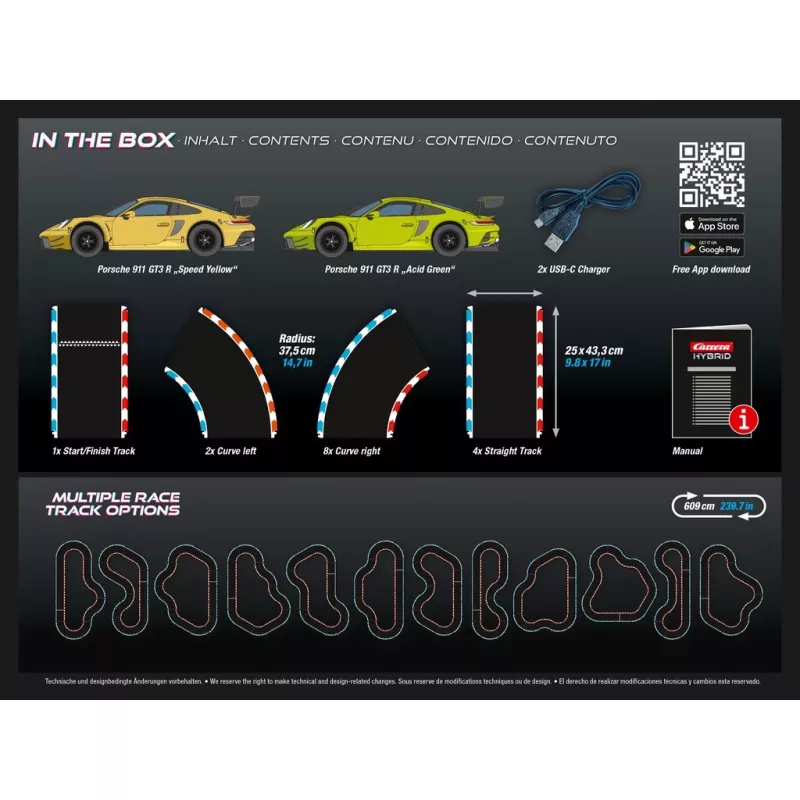 Racing vehicle & track set Carrera 50050001 Black Blue Yellow
