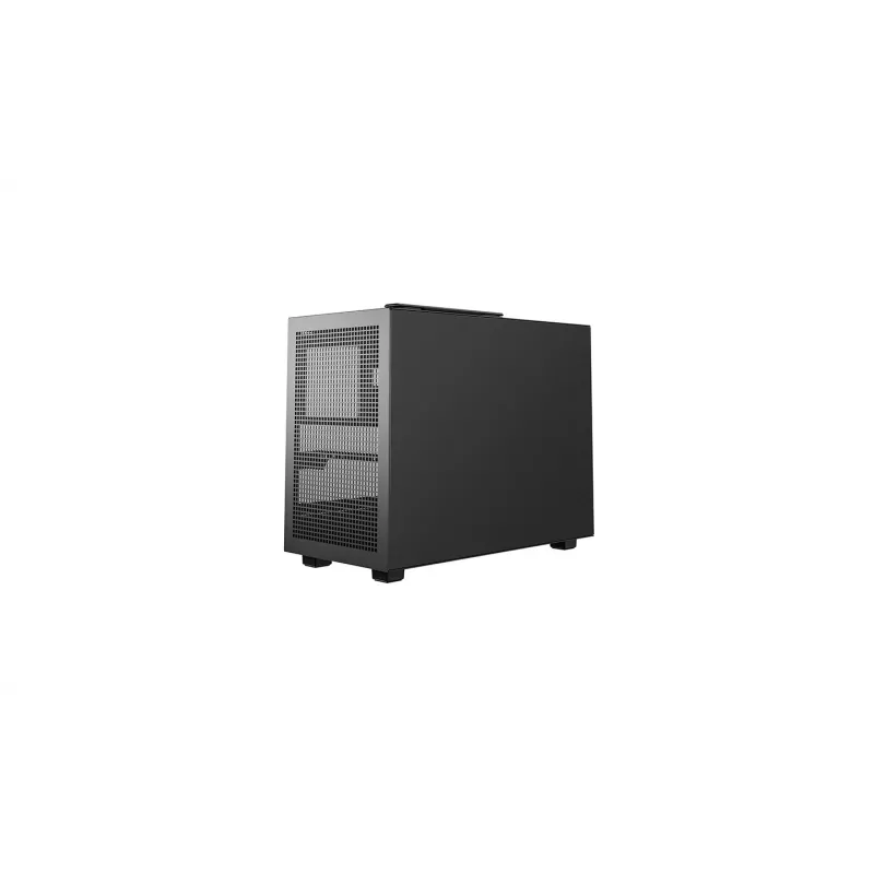 Computer case DeepCool CH160 PLUS Small Form Factor SFF ATX/mATX, tempered glass, USB-C, black